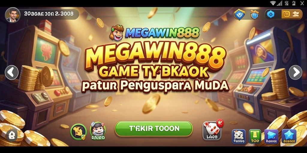 Tampilan menarik dari gameplay MEGAWIN888 yang menantang para pemain.