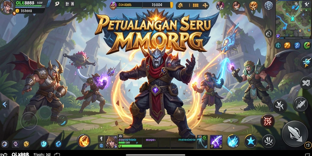 Tampilan gameplay OLX888 yang menarik dan penuh aksi.