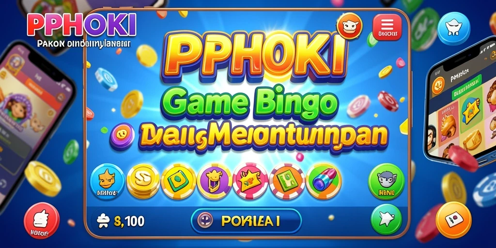 Tampilan gameplay seru PPHOKI dengan fitur Bingo yang menarik.