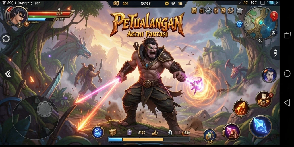 Pengalaman mendebarkan bertarung di dunia S80 yang menawan.