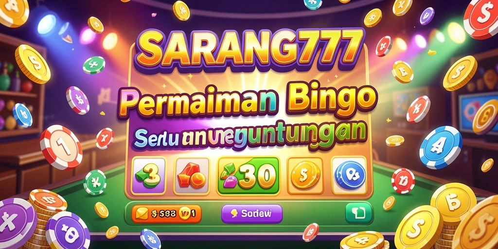 Tampilan gameplay Bingo yang seru dan interaktif di SARANG777.