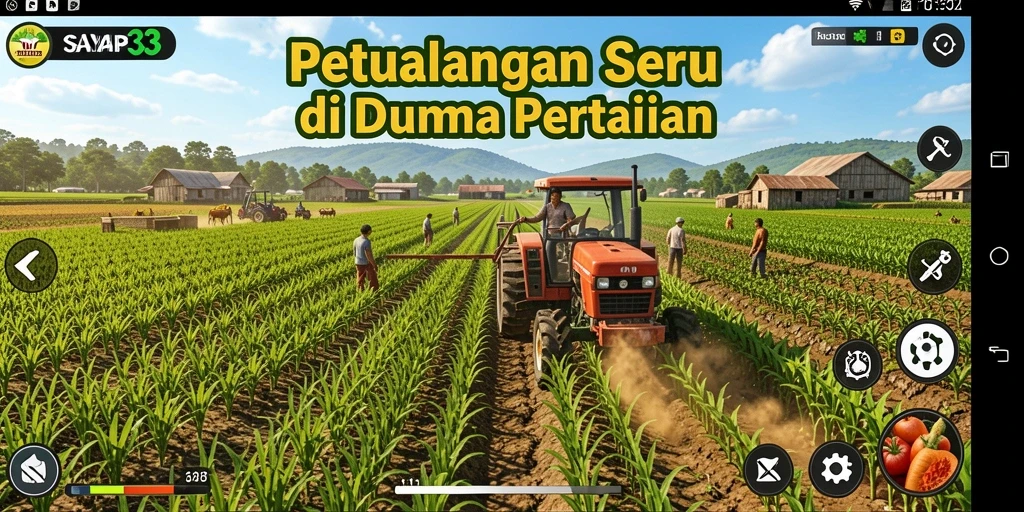 Tampilan menarik dari gameplay SAYAP33 yang penuh warna.